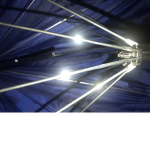 Sparking broken umbrella