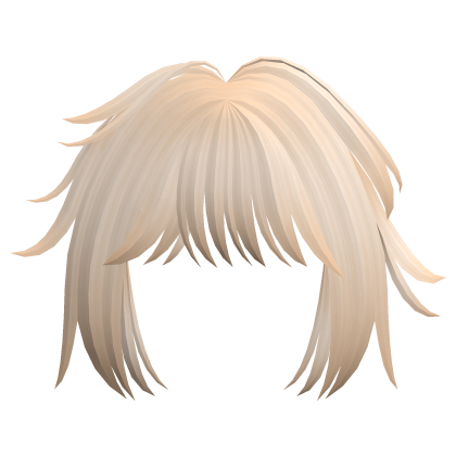 Cute Messy Anime Bangs In Blonde Roblox item