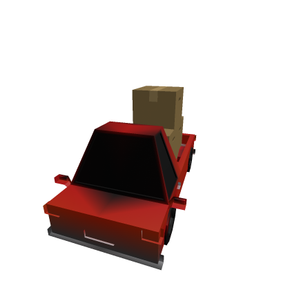 camioneta con cajas