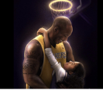 Kobe Bryant fan group Rip Kobe and his daughter