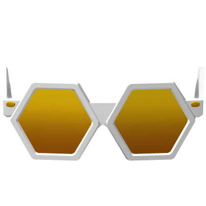 Light Orange Sparkling Robux Shades Recolor Addon Roblox item