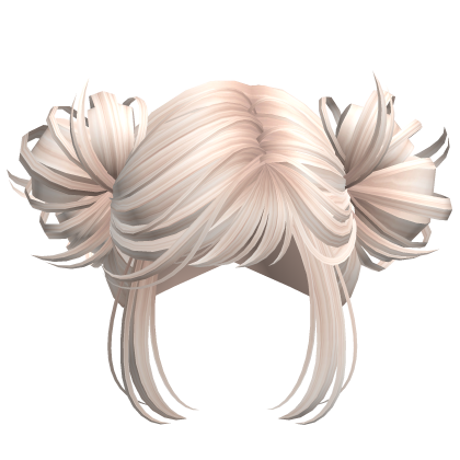 Simple Anime Y2k Buns Beige