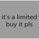 this is a limited