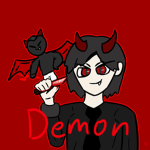 <demon>