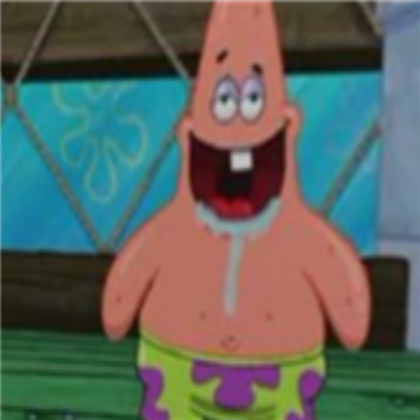 Patrick, funny face Roblox decal