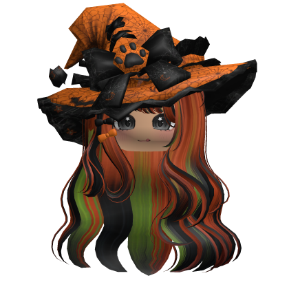 Zombie Kawaii Witch Halloween Hair