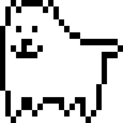 Annoying Dog - Undertale Roblox decal