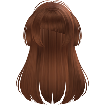 Ginger Long Doll Hair with Mini Pigtails