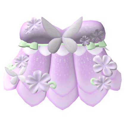 . ‿ ♡ zarina purple flower wind fairy dress !