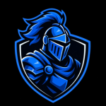 The blue warrior knights