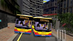 [307/101] 九龍港島。巴士模擬。KMB 香港 HK BUS CITY