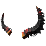 Inferno Crimson Horns
