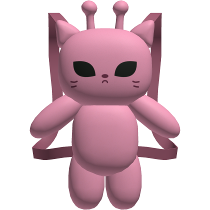 Pink Alien Cat Plushie [3.0]