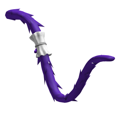 purple tail with heart Roblox item