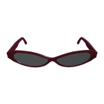 Princess Polly Drifted Dawn Sunglasses Burgundy