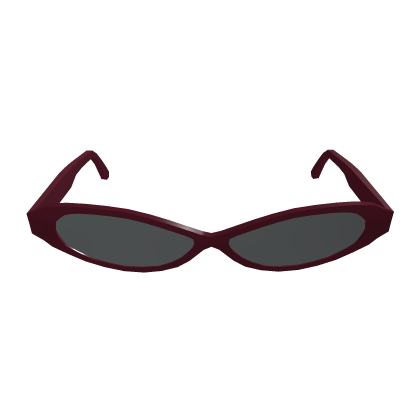 Princess Polly Drifted Dawn Sunglasses Burgundy Roblox item