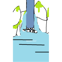 +~.Waterfall Forest.~+