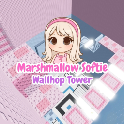 Marshmallow Softie Wallhop Tower
