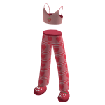 Pink and Red Cute strawberry Pajama