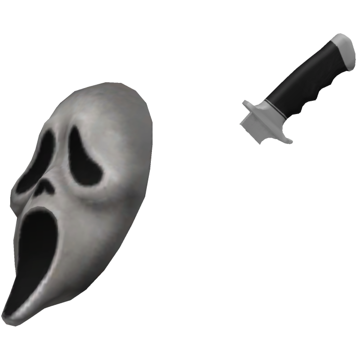 Ghost Face Mask & Knife