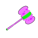 Pink Sponge Hammer