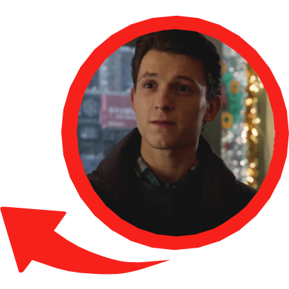 [Animated] Peter Parker / Spiderman Red Circle Roblox item