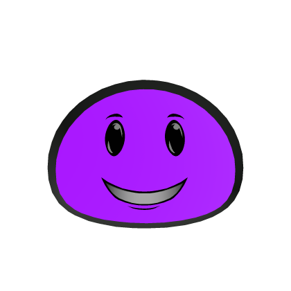 PURPLE Winning Slime - Infectious Smile Roblox item