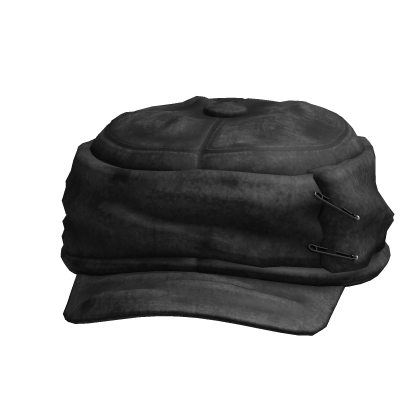 Grey Vkei Distressed Grunge Cap Roblox item