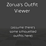 Zorua's Outfit Viewer