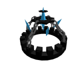 chained crystal crown