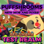 PUFFSHROOMS!!!! Bee Swarm Simulator Test Realm!
