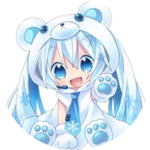 Chibi Arctic Bear Miku