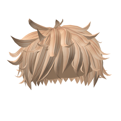 Messy Boy Spikes Hair - Blonde  Roblox item
