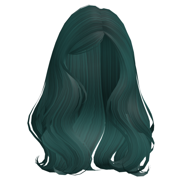 Cute Model Preppy Tucked Hair (Teal)