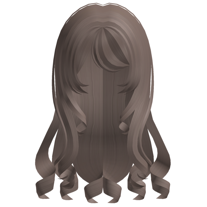 brown long girl hair