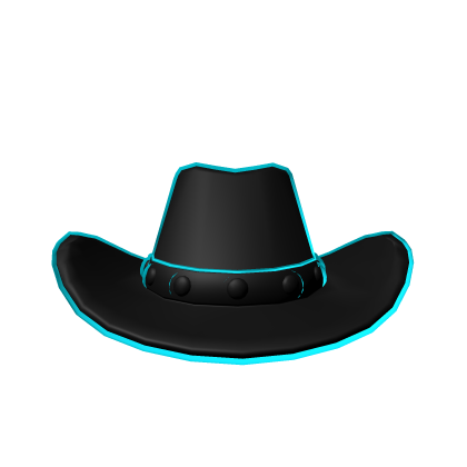 Cyan Cowboy Hat Roblox item