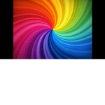 swirl rainbow