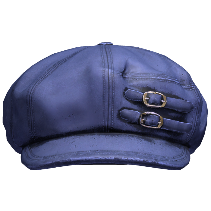 Blue Buckle Beret