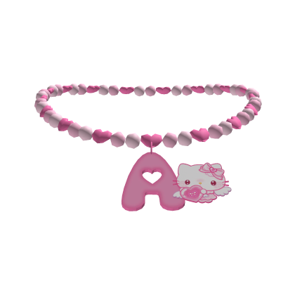 A initial necklace