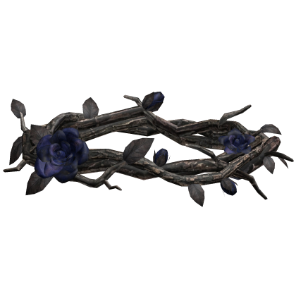 Rose Thorn Crown - Midnight Blue Roblox item