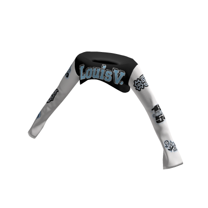 Louis V. Shrug - White/Black thumbnail