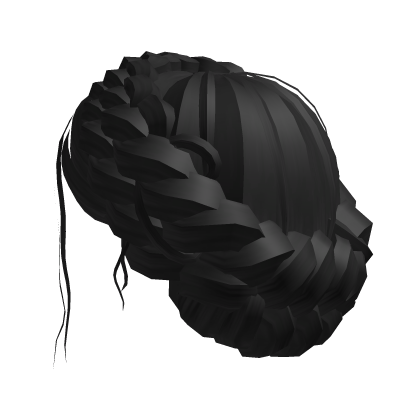 💵 Cute Braided Bun Black Girl Hair Roblox item