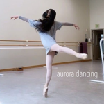 aurora dancing