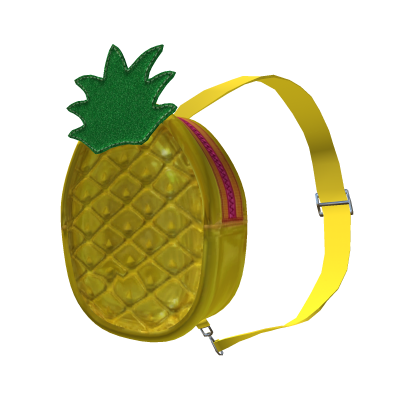 Yellow Pineapple Fruit Backpack Y2K  Aesthetic 