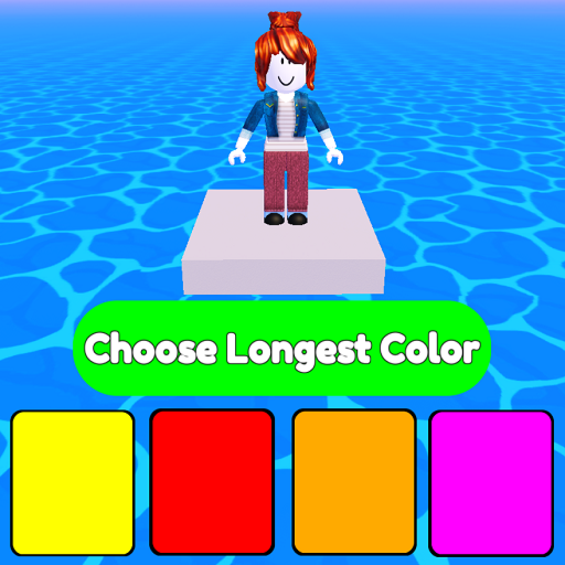Choose Longest Color official Roblox game thumbnail