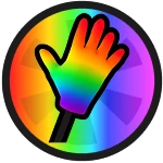 Rainbow Slap Hand!