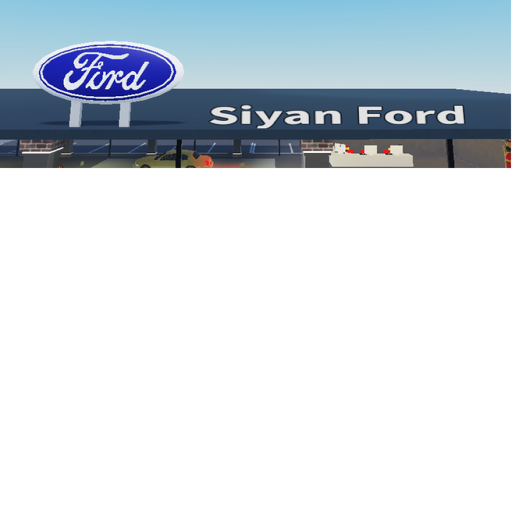 (Discontinued) Ford Dealership official Roblox game thumbnail