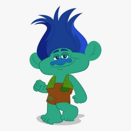 Branch (Trolls: The Beat Goes On!) Roblox decal