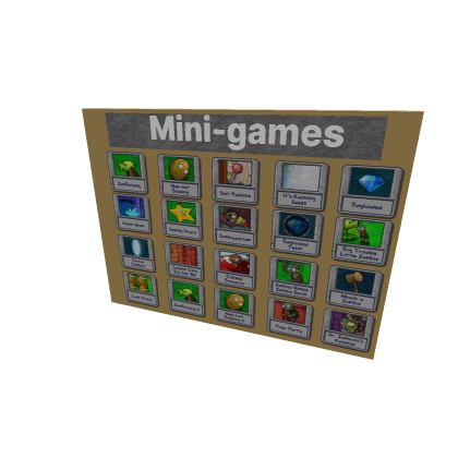 Mini Games Icon PVZ Model
