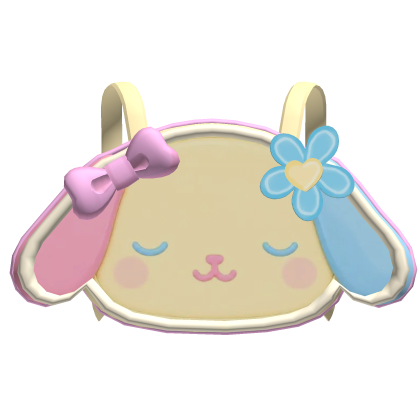 ♡ Kawaii Pastel Decora Rainbow Bunny Backpack Roblox item